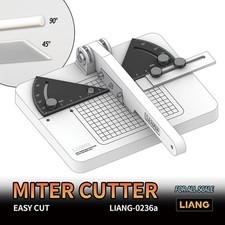 LIANG-0236 Angle Cutter Labor-Saving Guillotine Miter Cutter Length Adjustment