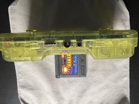 SNK Neogeo Pocket Color NGPC Slim Crystal Yellow Console & Free Game