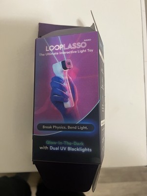 Loop Lasso Nano Glow-in-The-Dark String Interactive Light Toy Works -