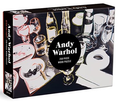 NEU BOX Galison ANDY WARHOL After the Party HOLZ 250-teiliges PUZZLE HOLZ