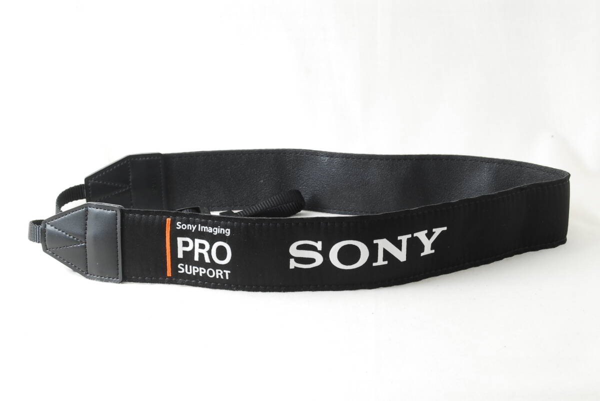Sony Pro Support Camera Strap Black White Orange Durable 