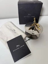 Michael Aram Olive Branch Silver Condiment Container Case 🌹❌read Description ❌