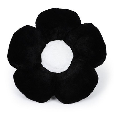 Blumenkissen Stuhlkissen schwarz-weiß Kissen Sitz Sofa8157
