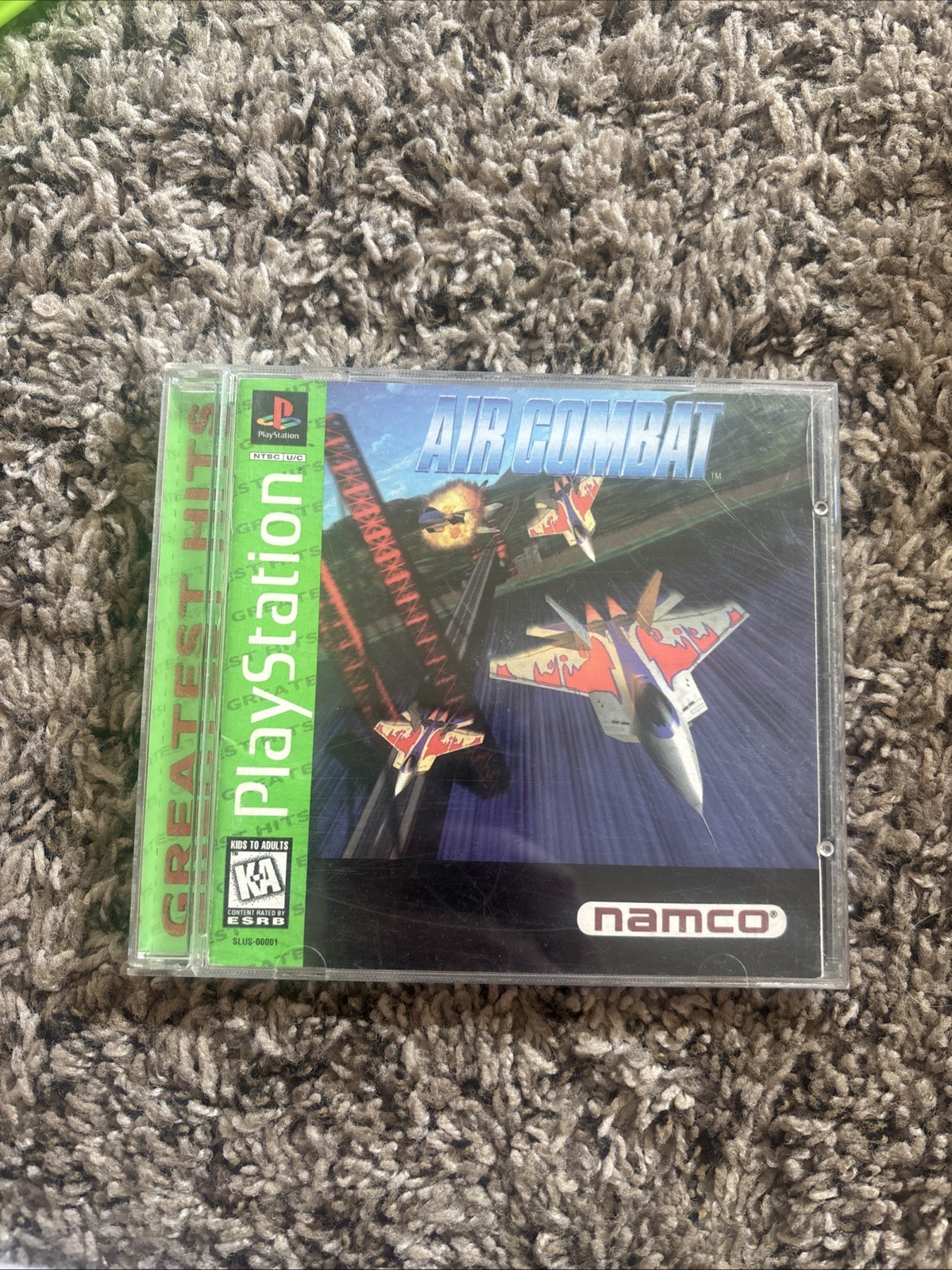 Air Combat (Sony PlayStation 1, 1995)