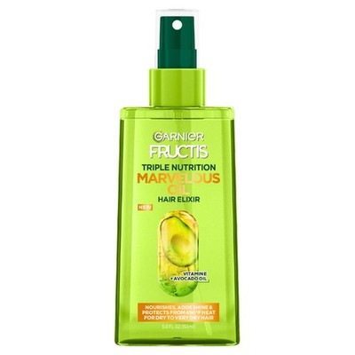 Garnier Fructis Triple Nutrition Marvelous Oil 5 Fl Oz (Pack of 1), YELLOW 