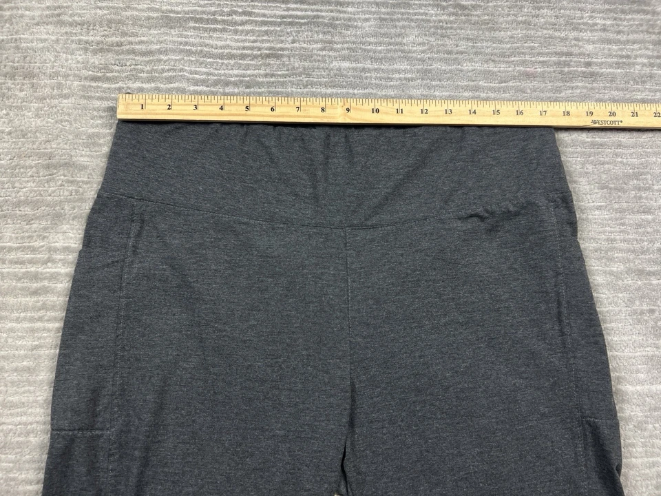 Pantalones Cortos Daisy Fuentes Para Mujer 3x Gris Ajuste Atlético Mezcla de Algodón Foto 4 de 4