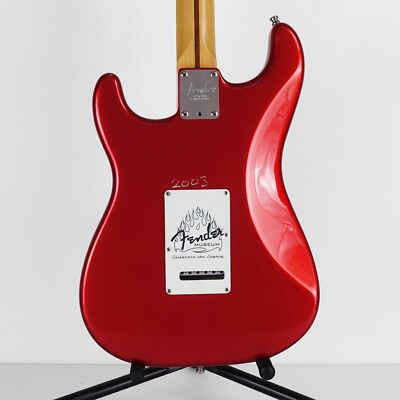 フェンダーUSA ストラト アメスタ 2002年製 2002 Fender American Standard Stratocaster Red NHRA Hot Rod