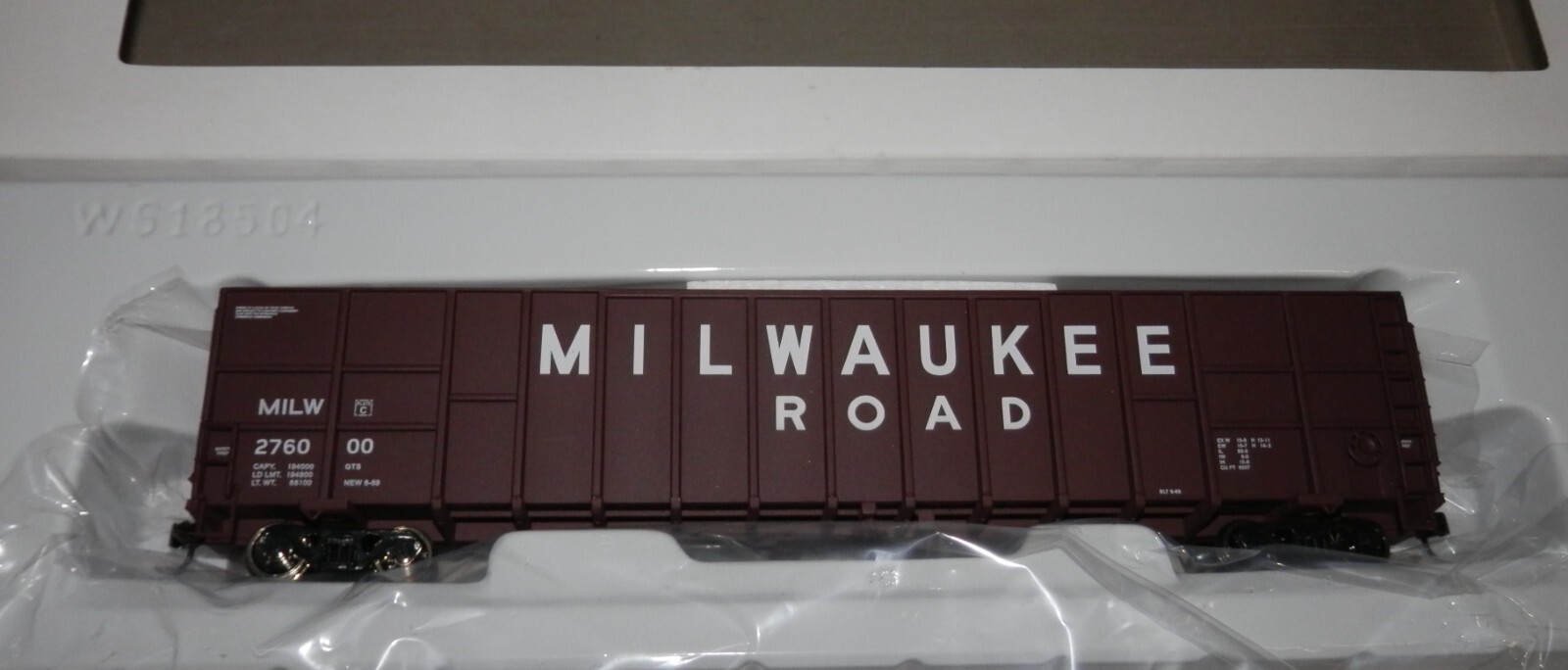 Walthers HO Scale Milwaukee Road 276000 Wood Chip Gondola NEW eBay