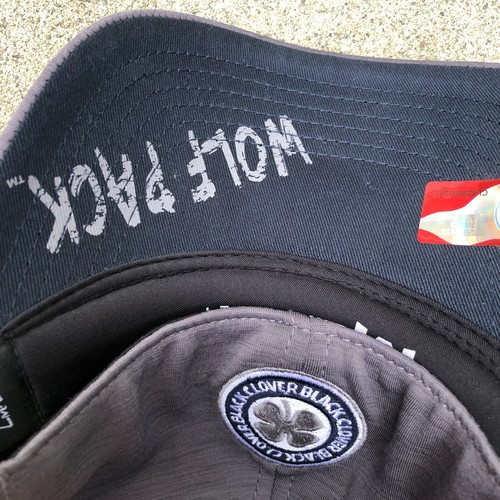 BLACK CLOVER University of Nevada Fitted Baseball Hat S/M Grey Wolf Pack NWT - Picture 6 of 10