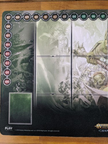Warhammer Age Of Sigmar Champions TCG Organized Play Promo Neopren Spielmatte - Bild 2 von 8