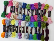 Lot of 25 Coats & Clark Persian Type Needlepoint Yarn 1 DMC Laine Colbert