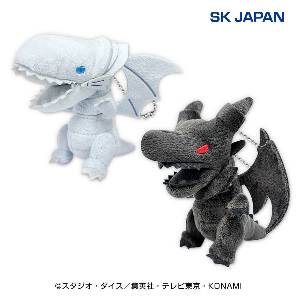Yu-Gi-Oh! Blue-Eyes White Dragon Plush Toy Doll Mascot Chain 10cm