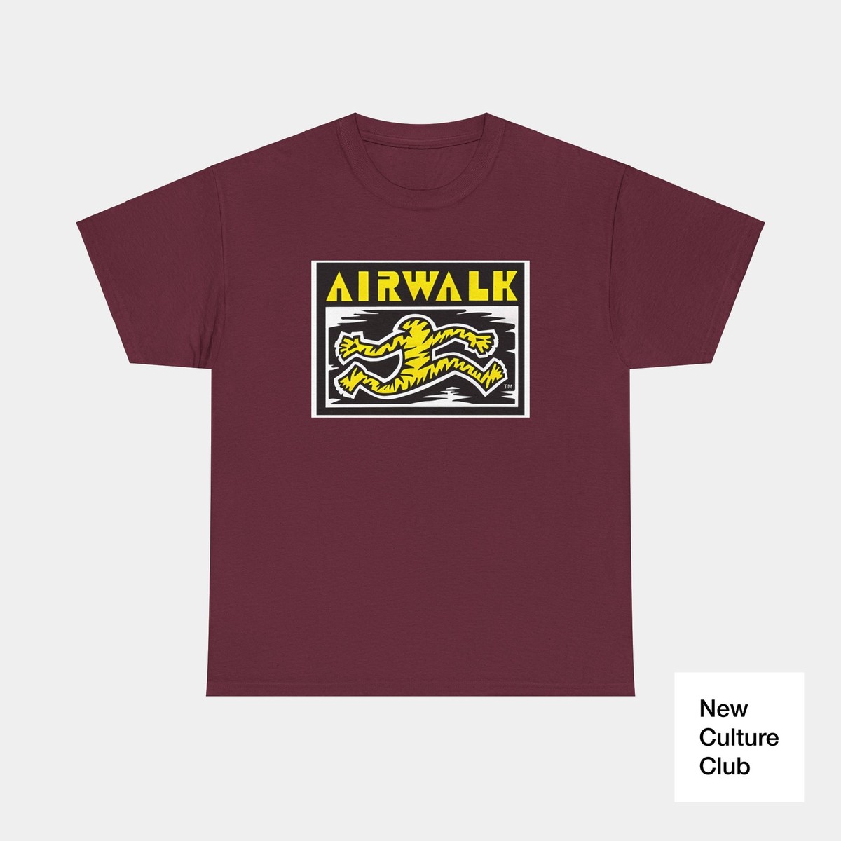 Airwalk Vintage Retro 90s 80s Skateboarding T Shirt Design | eBay