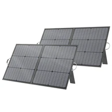 New 110 220 Watt Foldable Solar Panels Kit for Goal Zero Anker Solar Generator