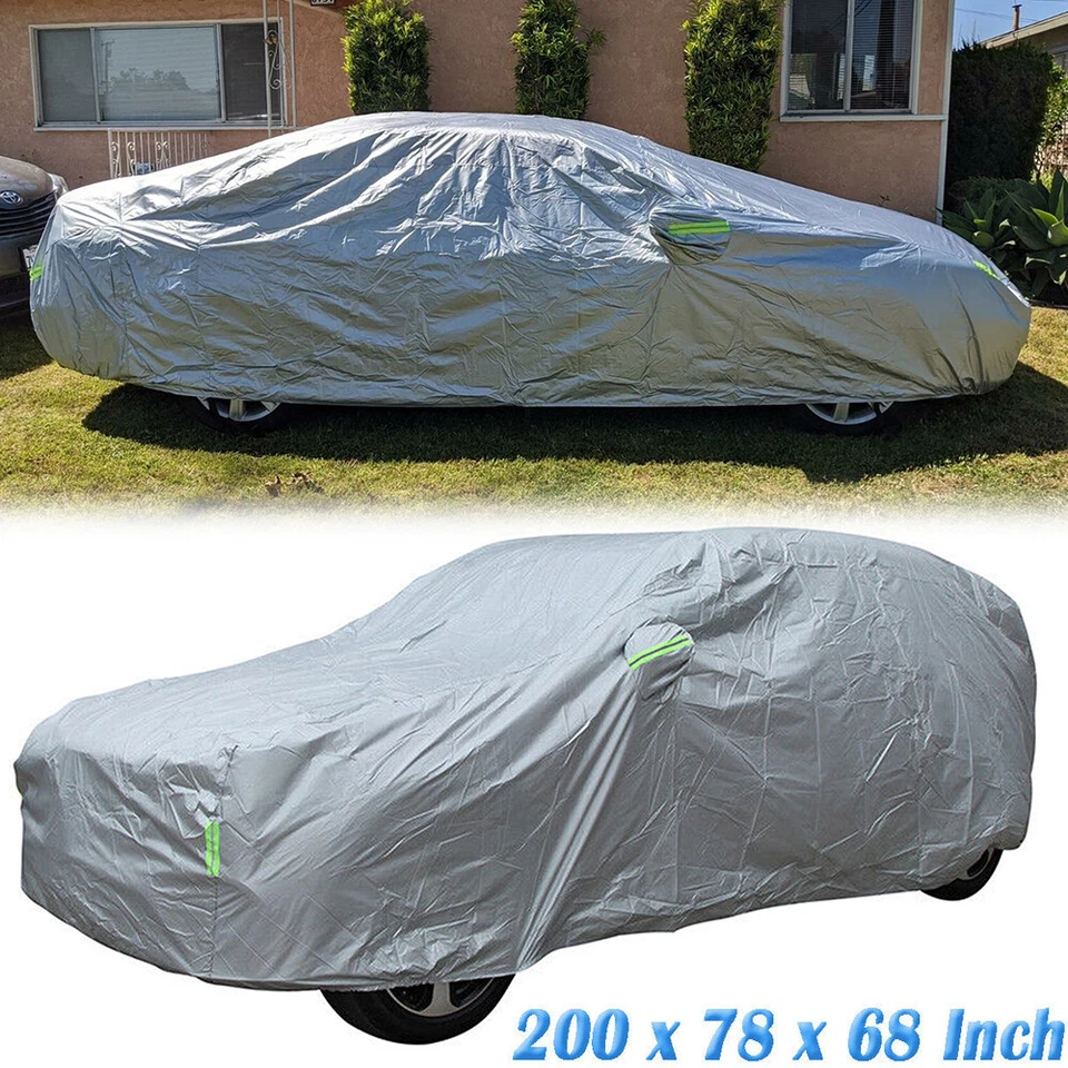 Cubierta completa para coche Volkswagen Jetta protección exterior polvo resistente a la lluvia Foto 3 de 4