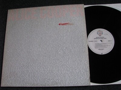 Alice Cooper-Zipper Catches Skin LP-1982 Germany-WB Records-WB 57 021