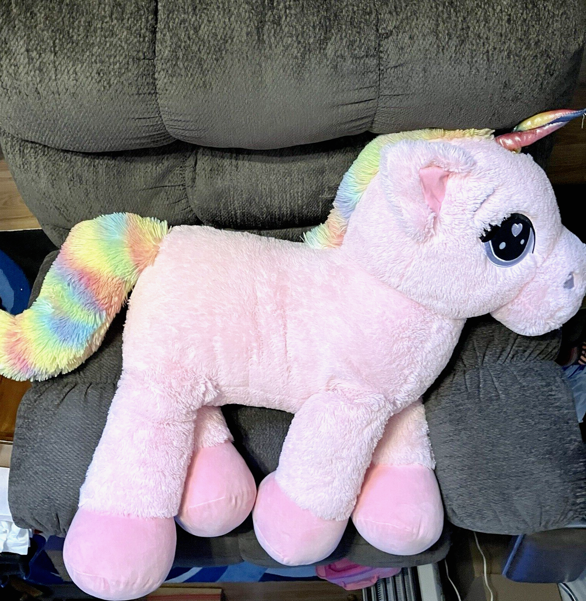 Pink Unicorn Soft Toy Oversized Plush Unicorn Best Made Toys Jumbo
