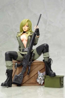 Kotobukiya Metal Gear Solid Sniper Wolf Bishoujo Statue Figur 1/7