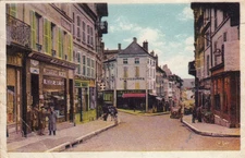TONNERRE rue de l'hôpital shops shoes written 1946