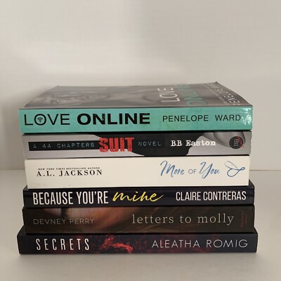 Lot of 6 ~ Trade PB Books ~ THE BOOKWORM BOX  ~ ALL SIGNED!! ~ Very Good Cond