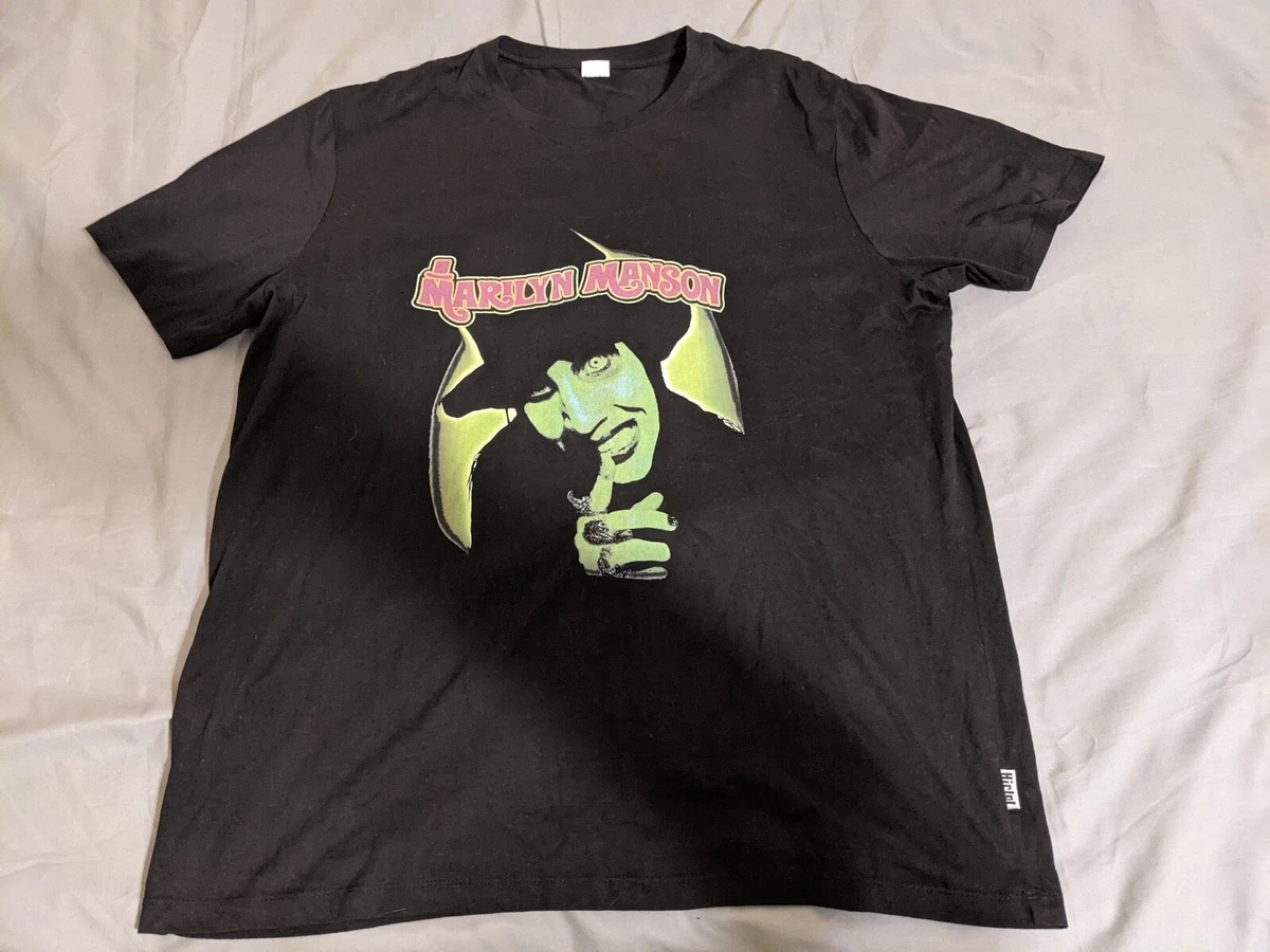 Marilyn manson t shirt ebay cheap