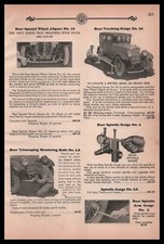 1931 Bear Rock Island Illinois Wheel Aligner And Tracking Gauge Vintage Print Ad 1931 Bear Rock Island Illinois Wheel Aligner And Tracking Gauge Vintage Print Ad