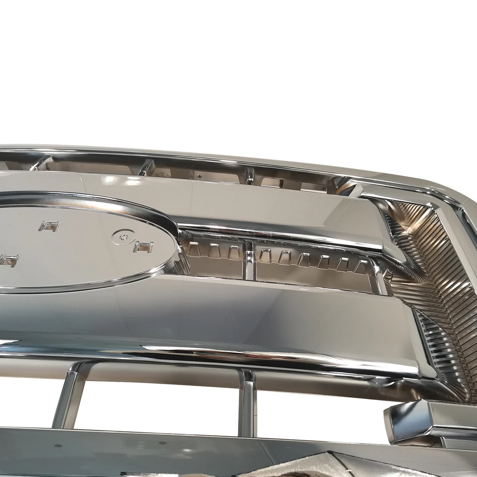 Front Upper Grill Chrome For Ford 2011-2016 F250 F350 F450 F550 Super Duty - Image 4 of 4