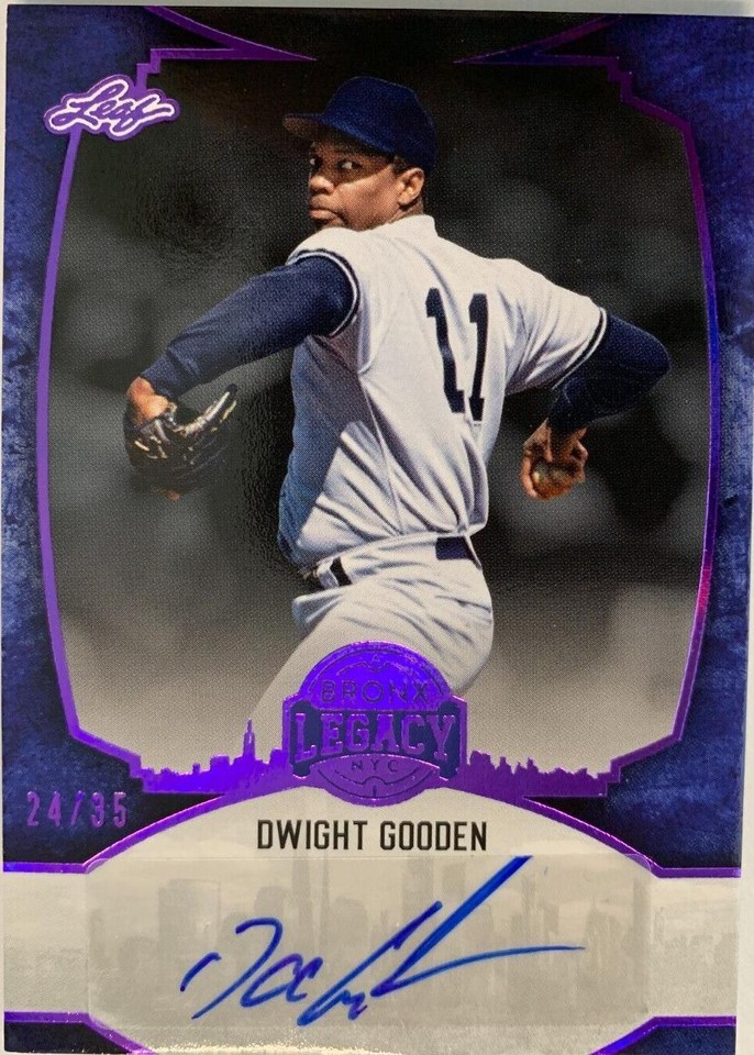 2024 Leaf a Bronx Legacy - Dwight Gooden #BA-DG1 - 1 of 1