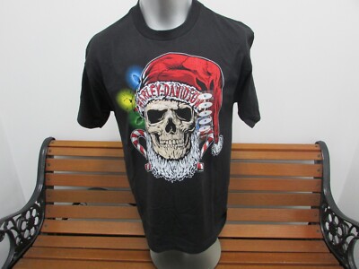 RONNIES HARLEY-DAVIDSON CUSTOM DEALER PRINT HOLIDAY SKULL MENS SHORT SLEEVE TEE