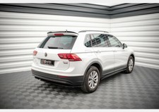 CUP Diffusor Heckstoßstangen Ansatz SCHWARZ für VW Tiguan MK2 Heck Stoßstange 