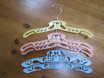 vintage baby clothes hangers