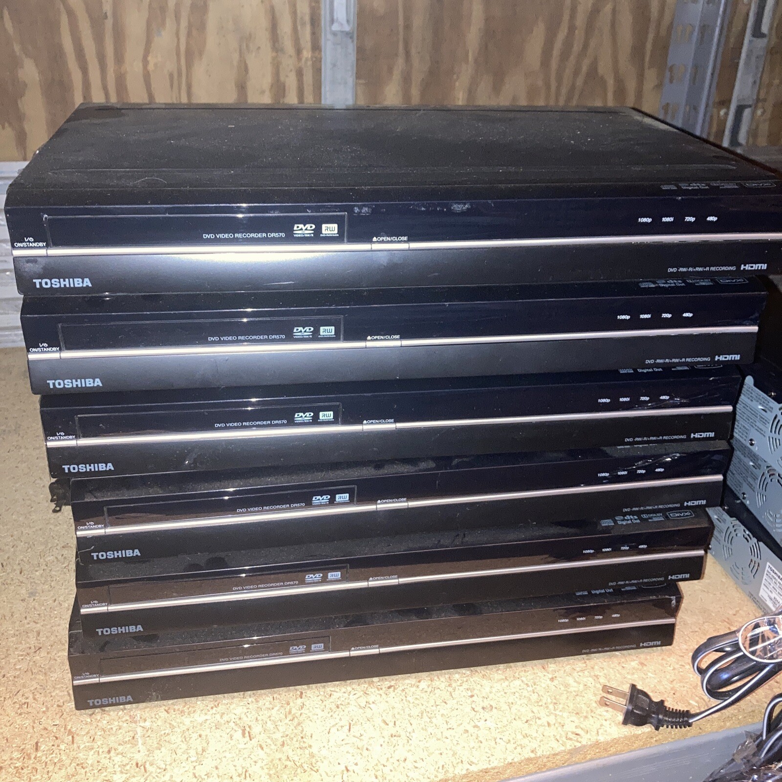 TOSHIBA DR570KU DR570 DVD Player Recorder. eBay