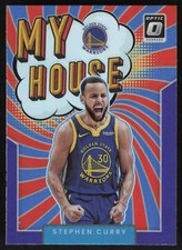Stephen Curry 2021 Panini Donruss Optic # 3 Purple My House Golden State Warrior
