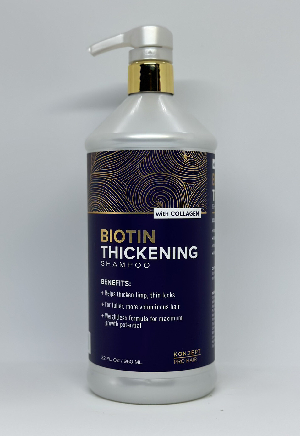 Koncept Pro Hair Biotin Thickening Shampoo w/ Collagen 32fl oz New Fast