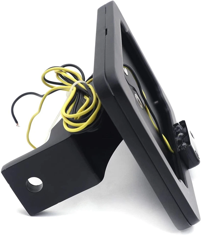 Suzuki GSXR 1000 Billet License Plate Tag Bracket Black Foot Peg Mount LED Light - Image 2 of 4