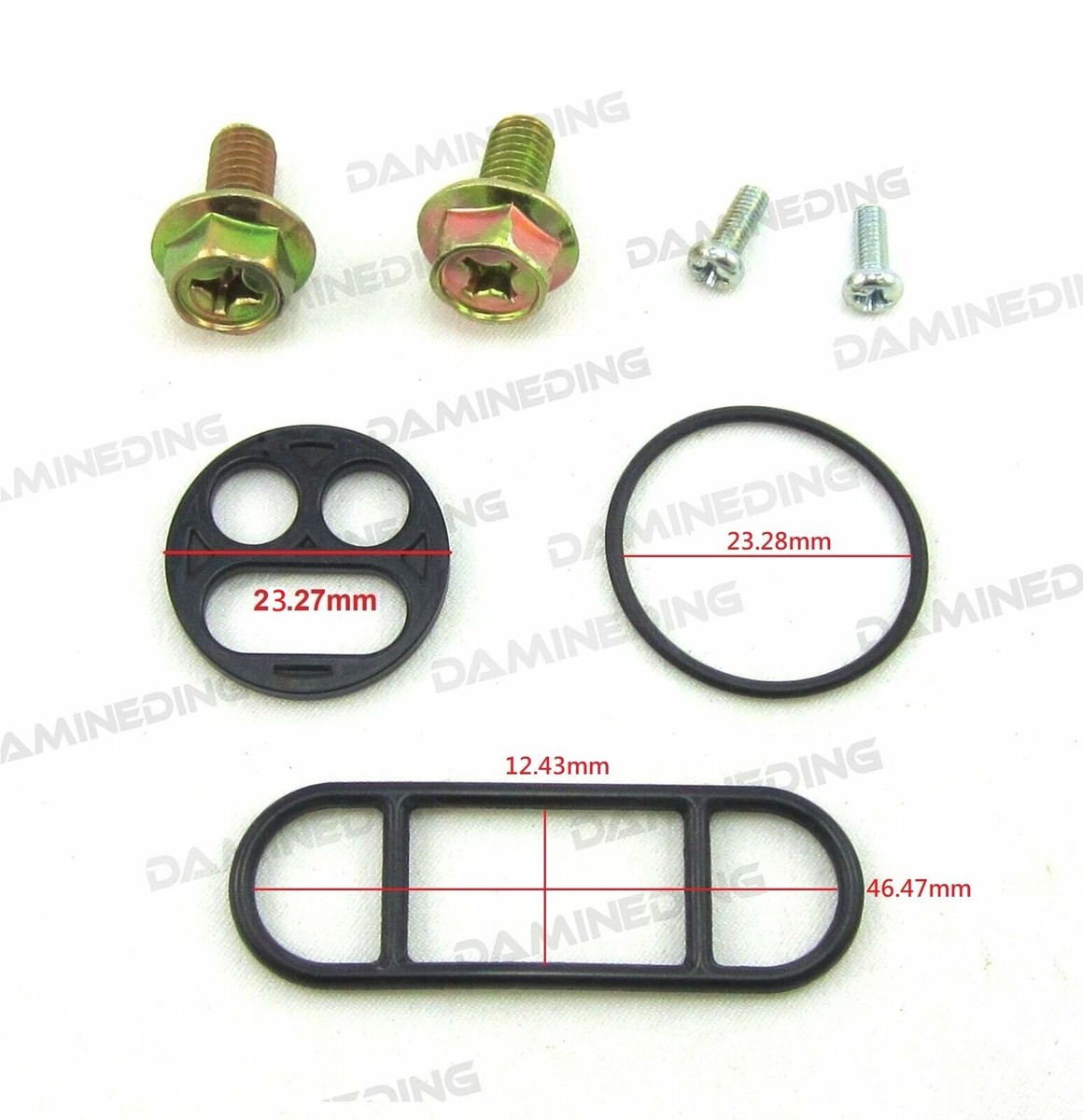 その他 Kanata NEW FUEL GAS PETCOCK REBUILD KIT ZX9R ZX 9R NINJA 1994 1995 1996