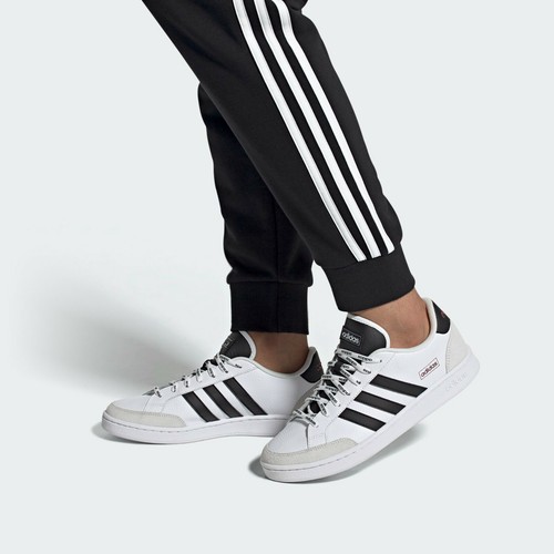 Adidas Men's White Grand Court SE Shoes 