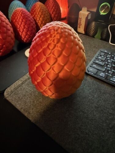 3D printed Dragon egg