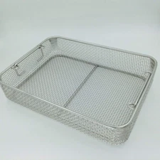 Stainless steel sterilization tray case box 300mm250mm70mm surgical instrument