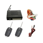 Radio remote control with folding key via central locking for VW GOLF 2 3 4 5