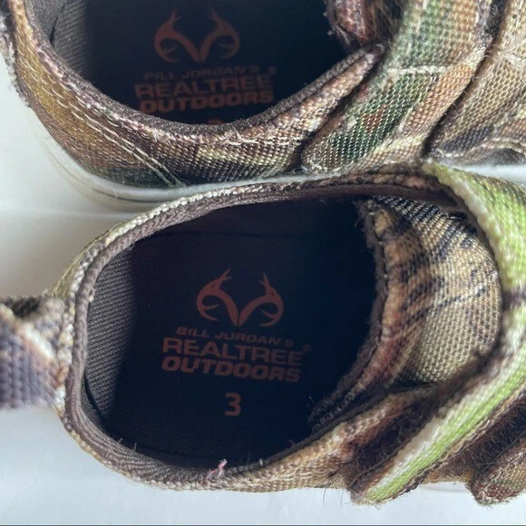 Zapatillas infantiles RealTree camufladas talla 3 Foto 3 de 4
