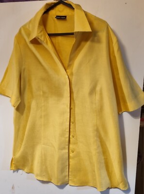 Gerry weber 12 Blouse Yellow Basic Shirt