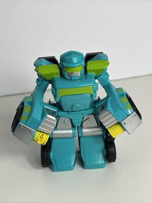 TRANSFORMERS RESCUE BOTS ACADEMY HOIST Flatbed Toy Truck Academy Rescue Team