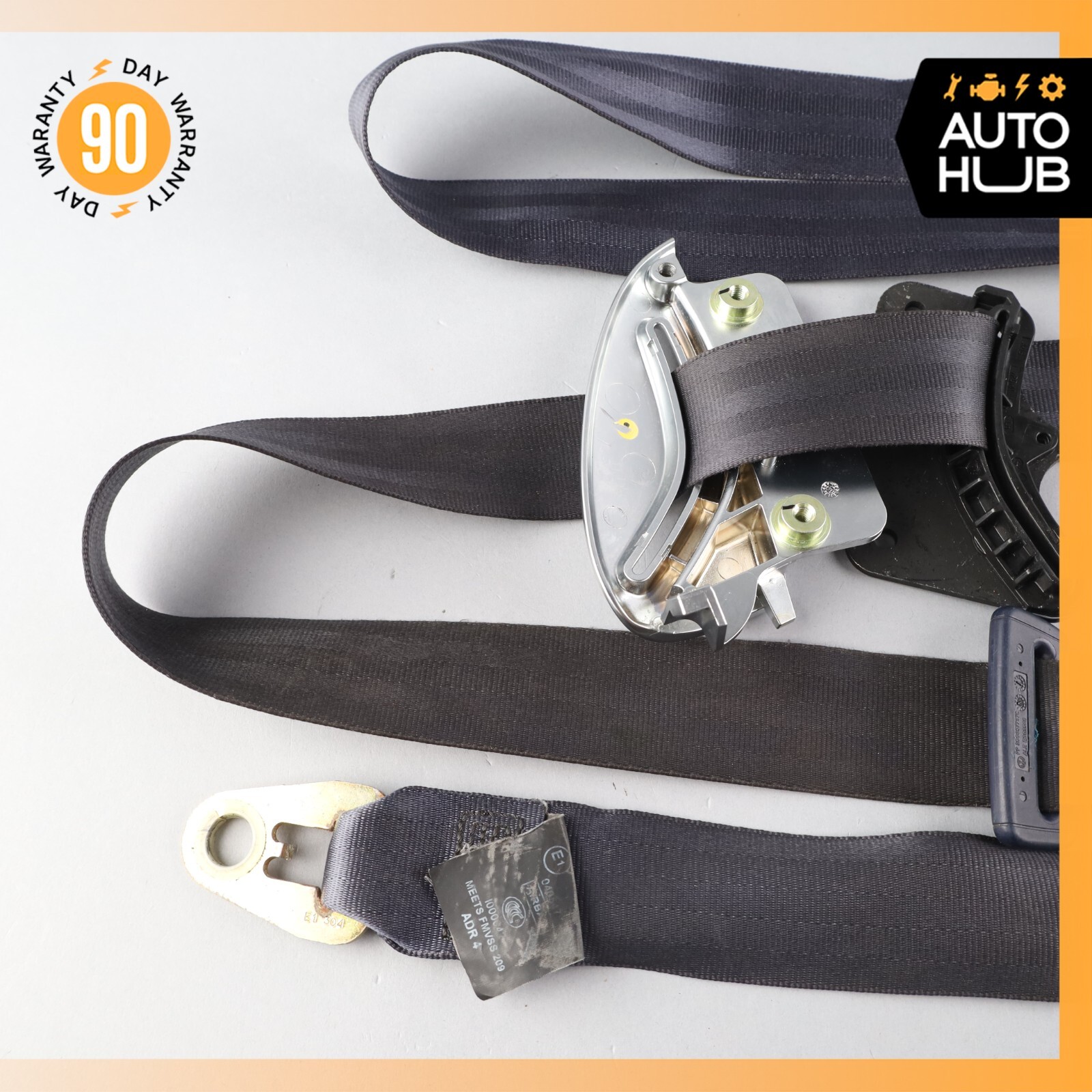 03-06 Bentley Continental GT Front Left Driver Side Seat Belt Blue OEM 65k