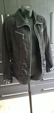 Gelco Outdoors Black Smart Lightweight Fitted Jacket Size Uk 10 Preowned Vgc