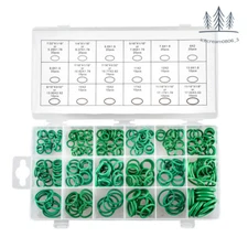 270pc O Ring O-Ring Seal Rubber Assortment 18 sizes Kit Hydraulics Air Gas HVAC