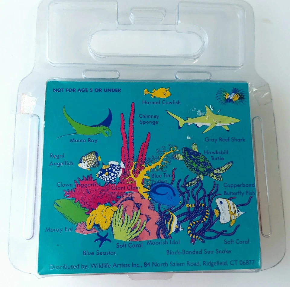 Coral Reef Set, Wildlife Artist Inc., Carry Case, Fun, Educational, Non- Toxic - Image 3 of 4