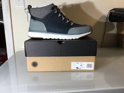 UGG Mens Olivert Waterproof Leather Boot Norse Green Sneaker