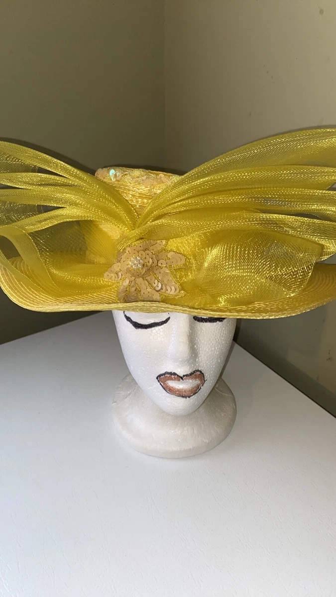 Yellow Dress Vintage Hats for Women for sale | eBay display picture 2