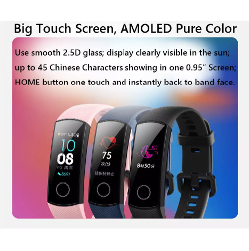 huawei honor band 4 smart wristband amoled color 0.95